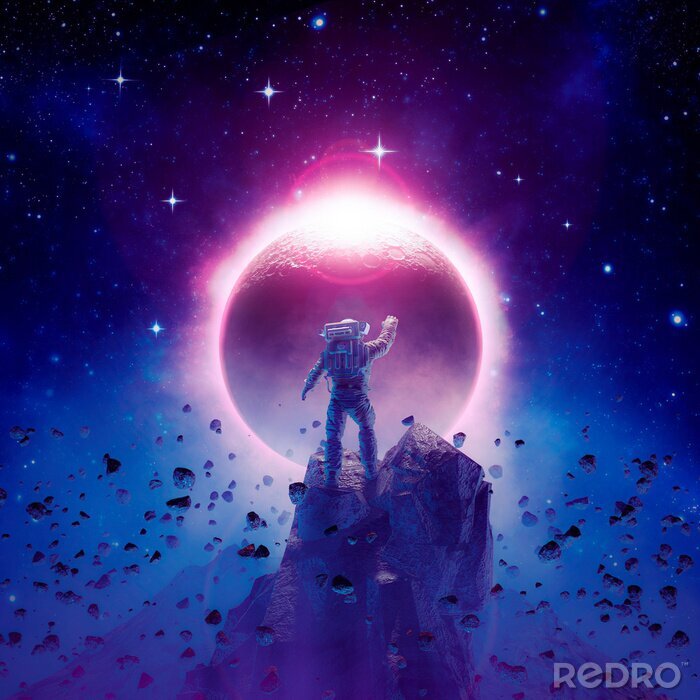 Fototapete 3D-Astronaut