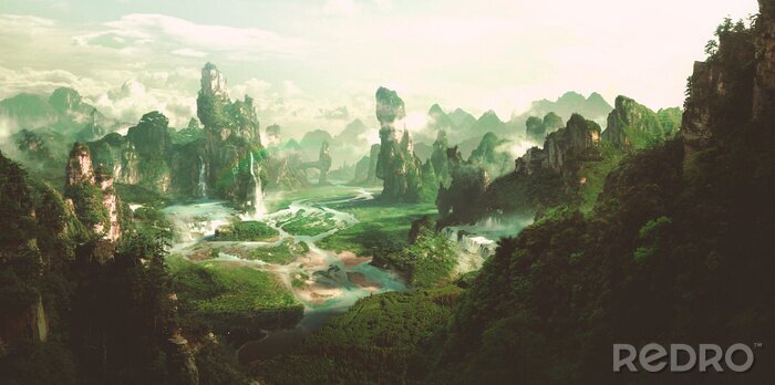 Fototapete 3D Fantasyland
