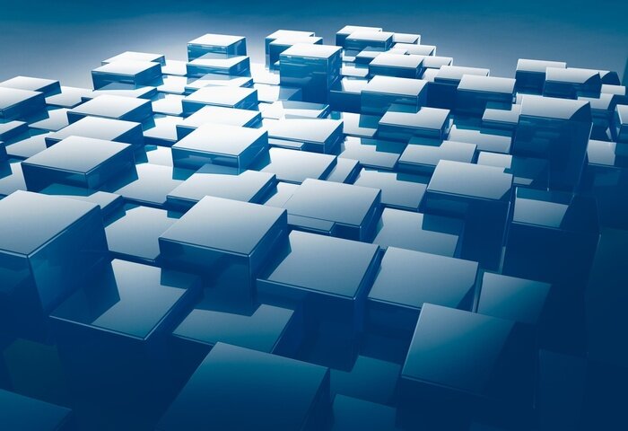 Fototapete 3D glas Boxen