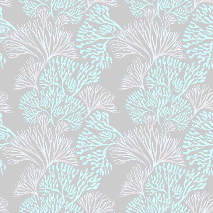 Fototapete 3D Korallenriff Retro