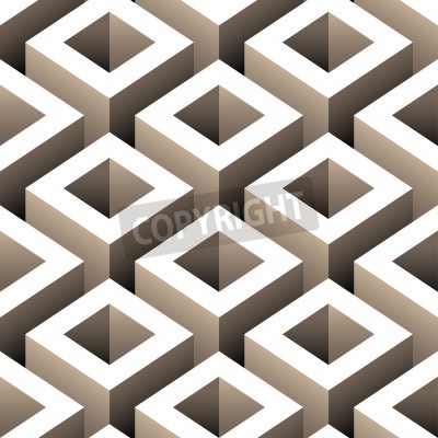 Fototapete 3D-Labyrinth