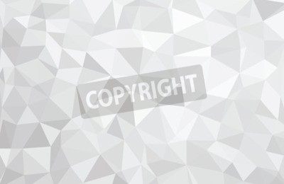 Fototapete 3D-Mosaik in Weiß und Grau