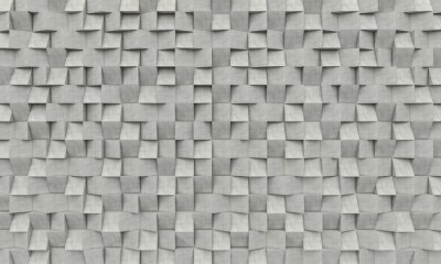 Fototapete 3D Muster aus Quadraten
