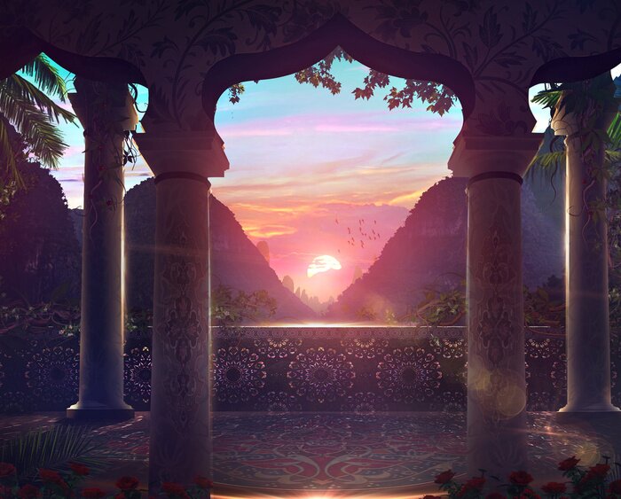 Fototapete 3d Orientalisch Natur