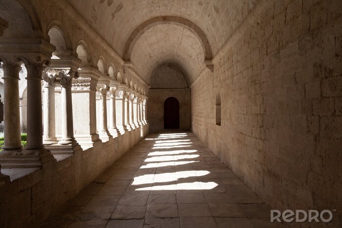 Fototapete 3D Räumlicher Säulengang