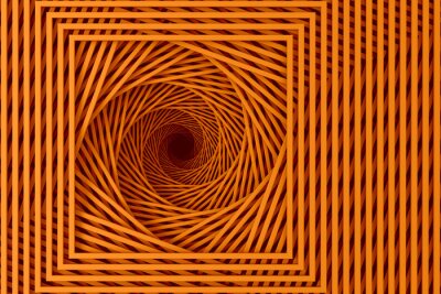 Fototapete Abstrakte 3D-Spirale