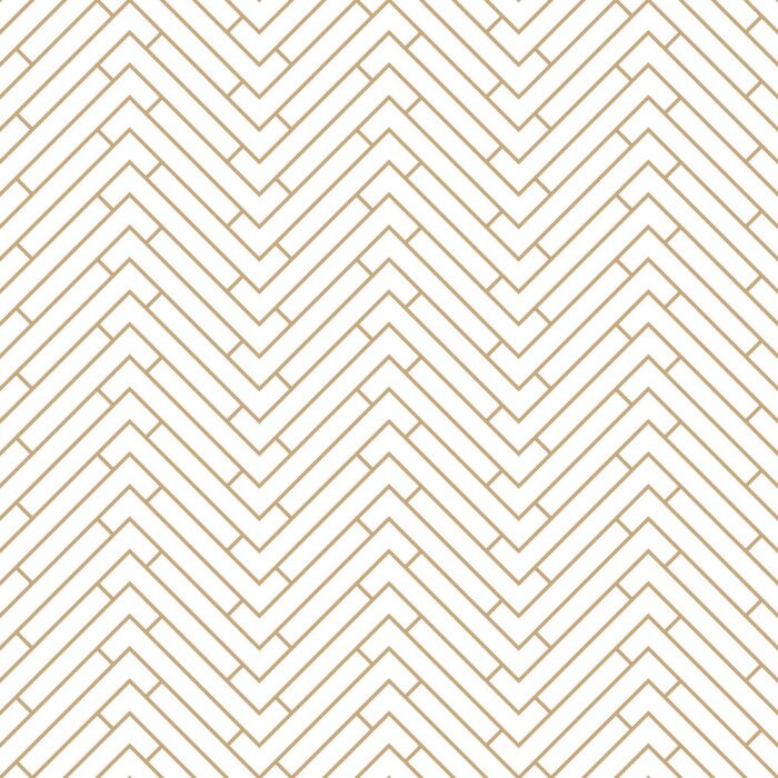 Fototapete Abstrakte geometrische Art Deco Chevron Hintergrundmuster