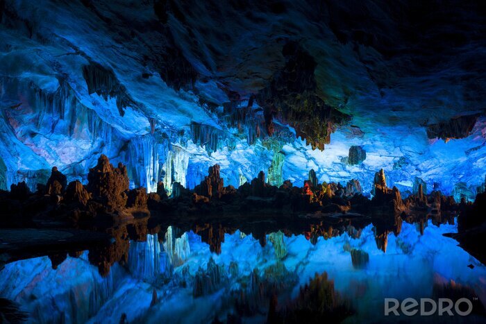 Fototapete Abstrakte Landschaft Asiens