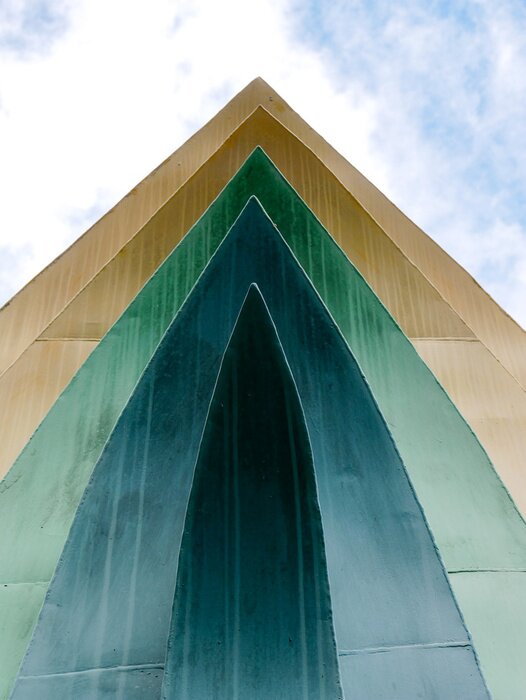 Fototapete Abstrakte minimalistische Linien