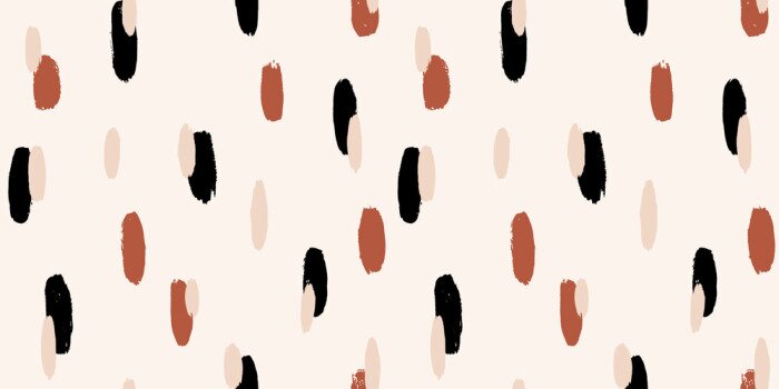 Fototapete Abstrakte Pinselstriche auf beigem Hintergrund