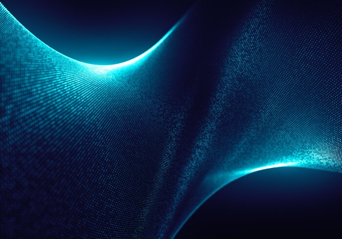 Fototapete Abstrakte Struktur in Marineblau