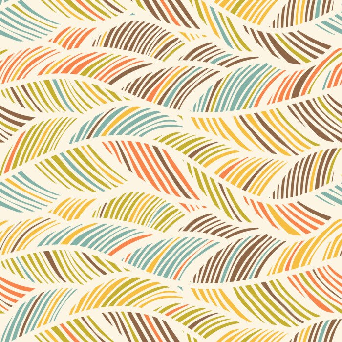 Fototapete Abstraktes Muster, das Federn imitiert