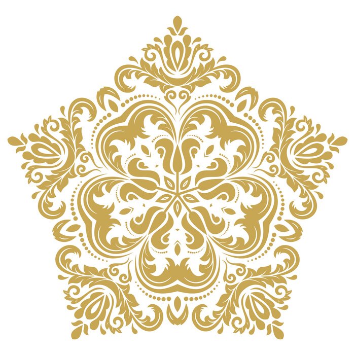 Fototapete Abstraktes orientalisches Thema