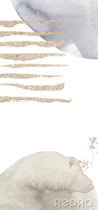 Fototapete Abstraktion Skandinavischer Minimalismus