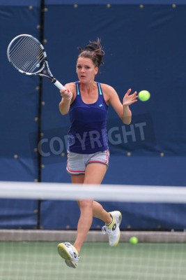 Fototapete Agnieszka Radwańska mit Ball