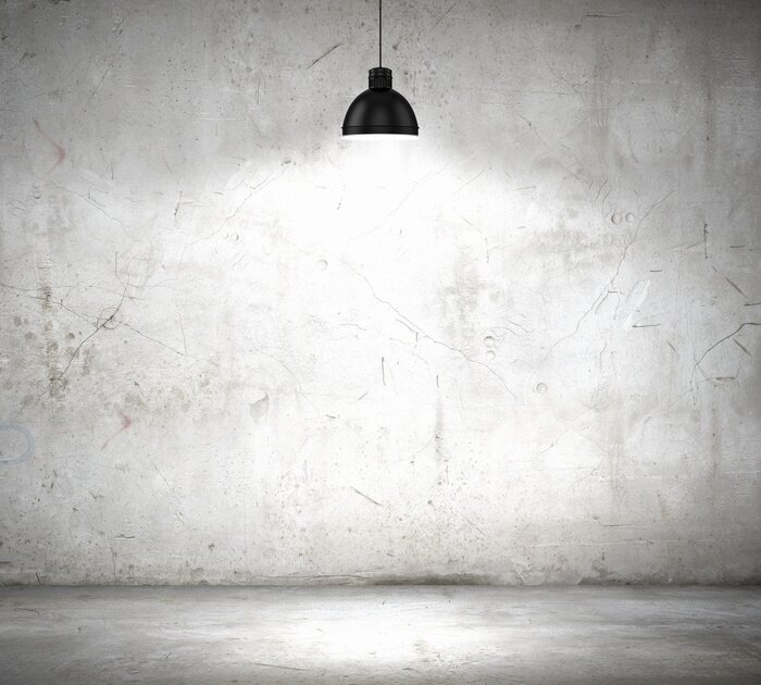 Fototapete Alte schmutzige Betomauer