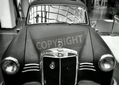 Fototapete Alter Mercedes