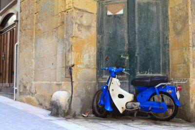 Fototapete Altes italienisches Motorrad