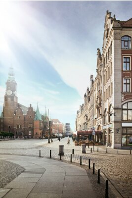 Fototapete Altstadt mit historischen Gebäuden