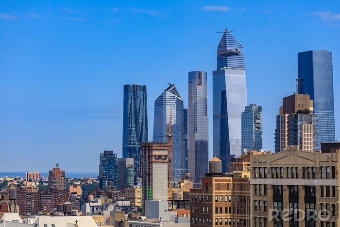 Fototapete Amerikanische Wolkenkratzer von New York City