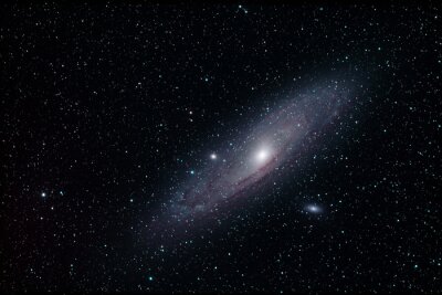 Andromeda Galaxie zwischen den Sternen