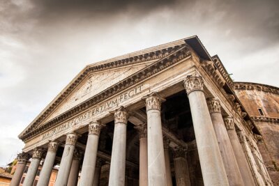 Fototapete Antike Säulen im römischen Pantheon
