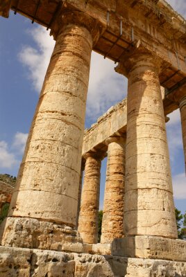 Fototapete Antike Säulen in Griechenland