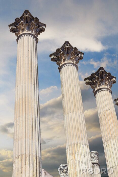 Fototapete Antike Säulen in Rom