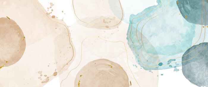 Fototapete Aquarell-Hintergrund in sanften Farben