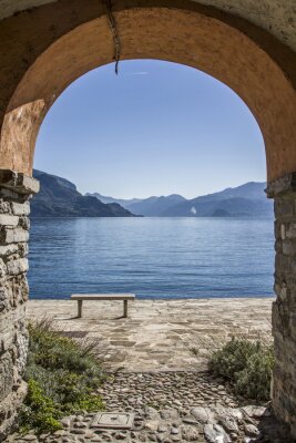 Fototapete Architektur am Meer