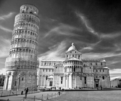 Architektur des Schiefen Turms von Pisa