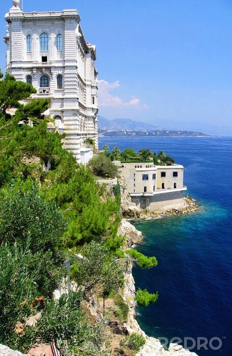 Fototapete Architektur und Meer in Monaco