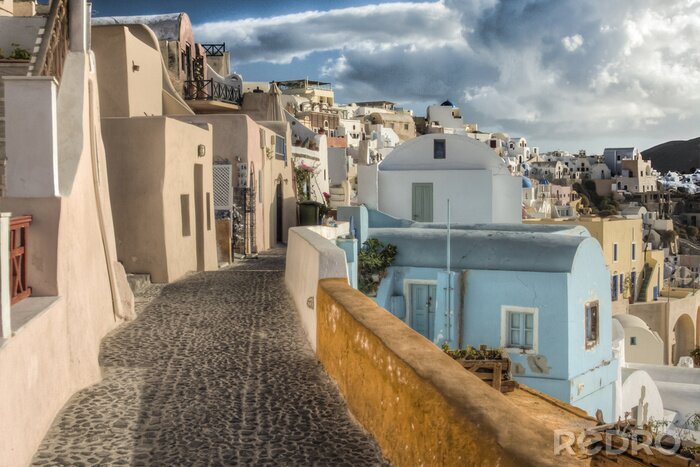 Fototapete Architektur von Häusern in Griechenland