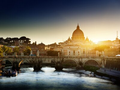 Fototapete Architektur von Vatikan in der Sonne