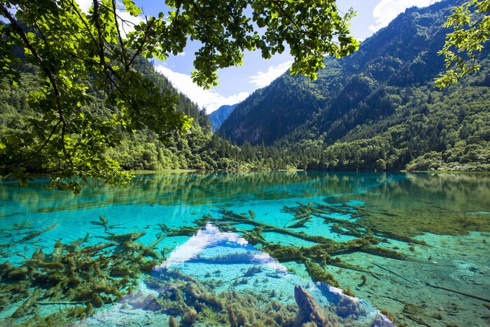 Fototapete Asiatischer See