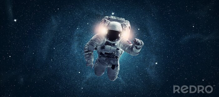 Fototapete Astronaut im Weltraum