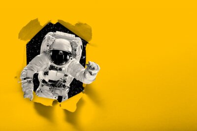 Astronaut kehrt aus dem Weltraum zurück