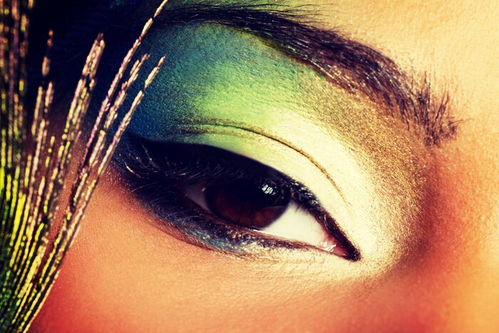 Fototapete Auge einer Frau