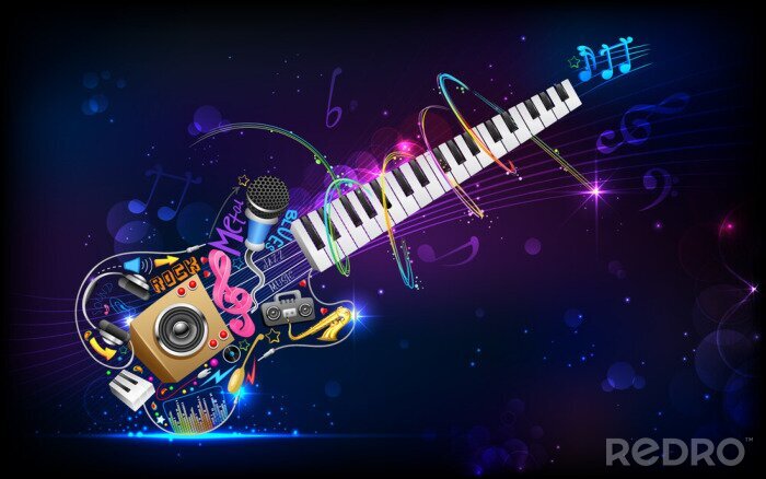 Fototapete Ausdruck von Tönen