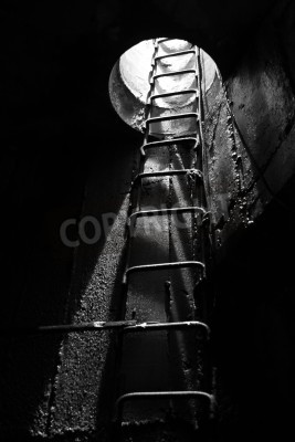 Fototapete Ausgang aus Untergrund