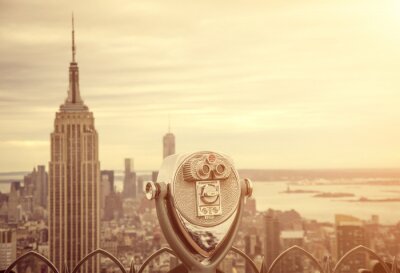 Fototapete Aussichtsterrasse in New York City