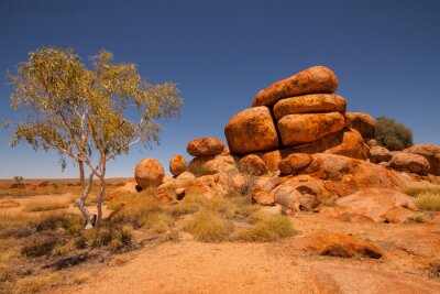 Fototapete Australische Felsen
