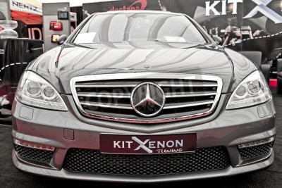 Fototapete Auto Mercedes während Moto-Show