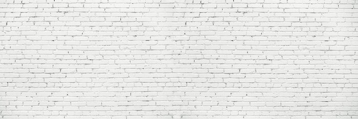 Fototapete Backstein weiß als Hintergrund