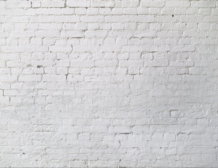 Fototapete Backsteinmauer mit Unbehebenheiten