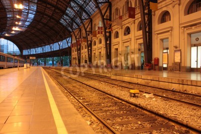 Fototapete Bahnhof in Barcelona