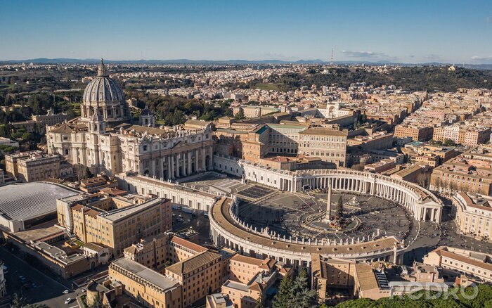 Fototapete Basilika St. Peter in Rom