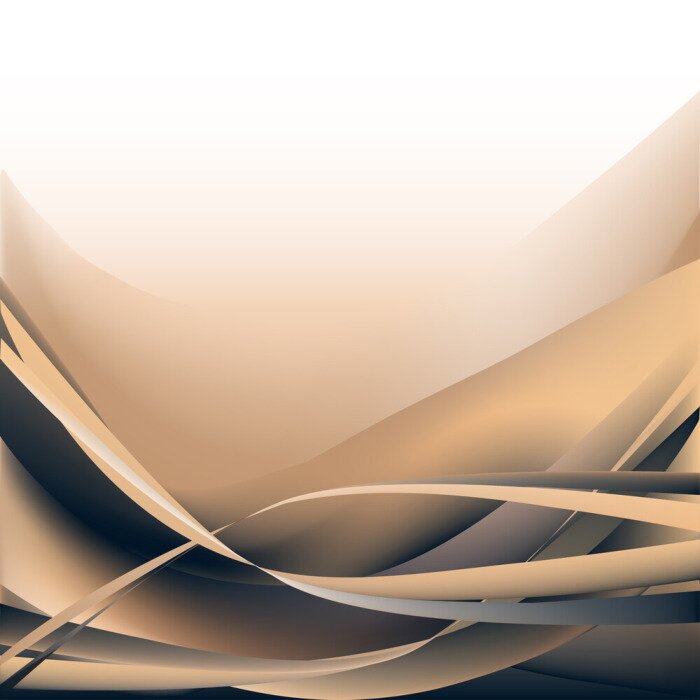 Fototapete Beige Wellen