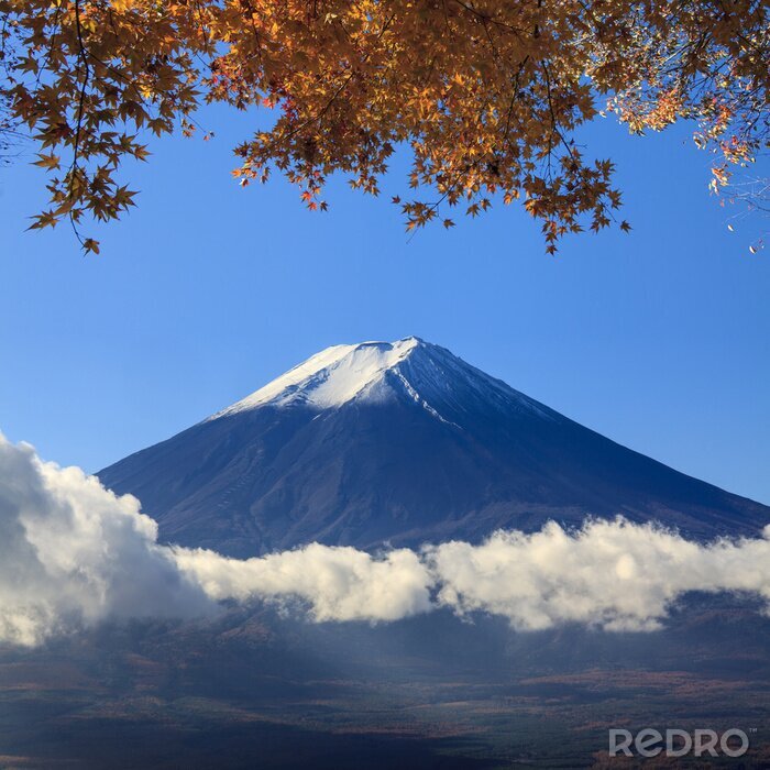 Fototapete Berg Fuji in Asien