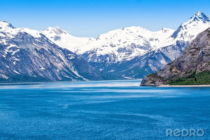Fototapete Berge in Alaska